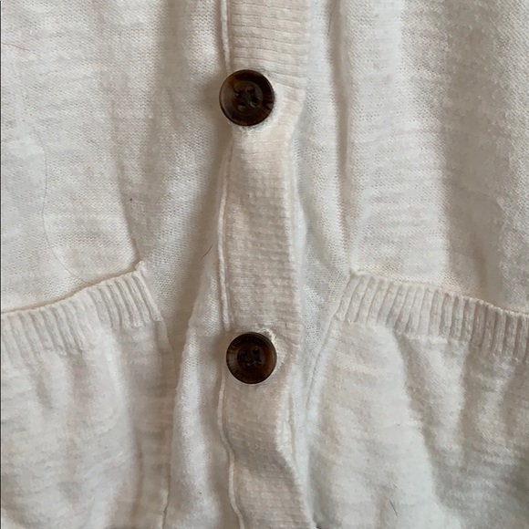 White Button Up Cardigan from Aeropostale - Picture 2 of 4